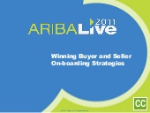 Winning Buyer and Seller Onboarding...