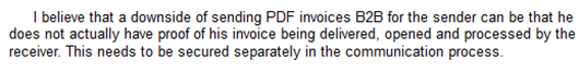 image thumb71 Is there any downside in sending PDF invoices? [LinkedIn discussion]